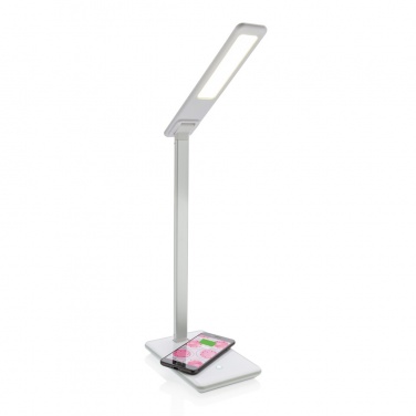 Logo trade promotional products image of: 5W Wireless Charging Desk Lamp