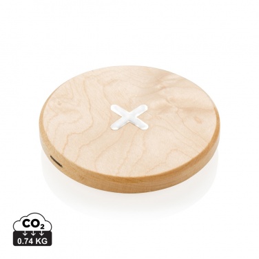 Logotrade promotional merchandise picture of: 5W wood wireless charger