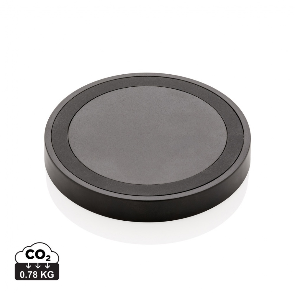 Logotrade promotional product picture of: 5W wireless charging pad round