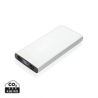 Logo trade business gift photo of: Aluminium 18W 10.000 mAh PD Powerbank