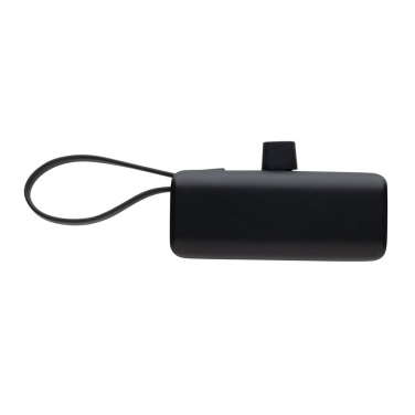 Logo trade promotional merchandise image of: Powerlink RCS rplastic 3000 mah powerbank USB C connector