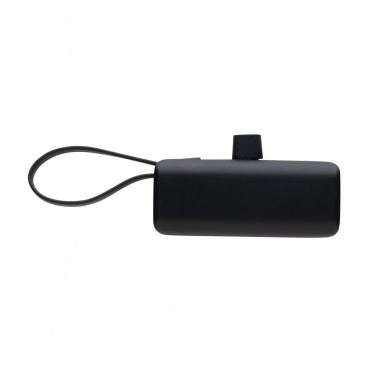 Logo trade promotional gifts picture of: Powerlink RCS rplastic 3000 mAh powerbank iOS connector