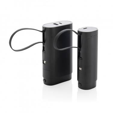 Logo trade promotional items image of: CycleCell 10,000 mah removable battery powerbank