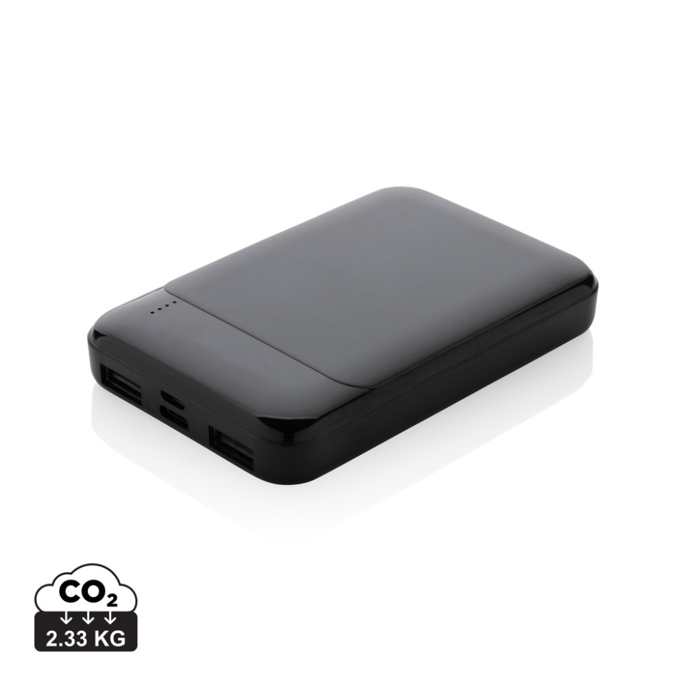 Logotrade promotional giveaway image of: RCS recycled plastic 5.000 mAh powerbank