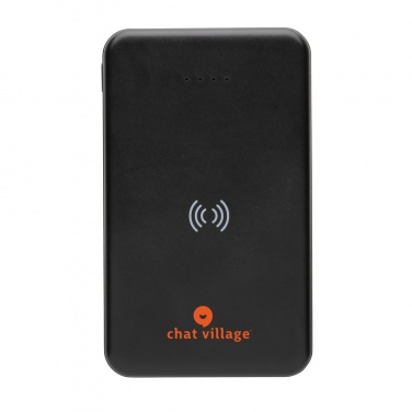 Logotrade promotional merchandise picture of: RCS recycled plastic 5.000 mAh 5W wireless powerbank