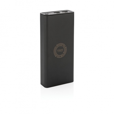 Logotrade advertising products photo of: Terra RCS recycled 20W aluminium powerbank 20.000 mAh