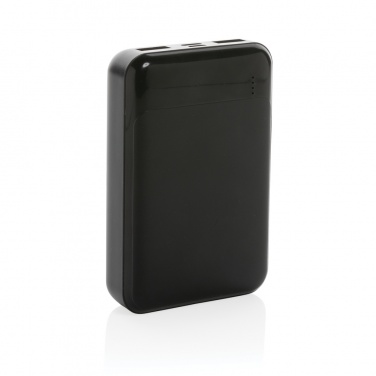 Logo trade advertising products image of: RCS standard recycled plastic 10.000 mAh powerbank