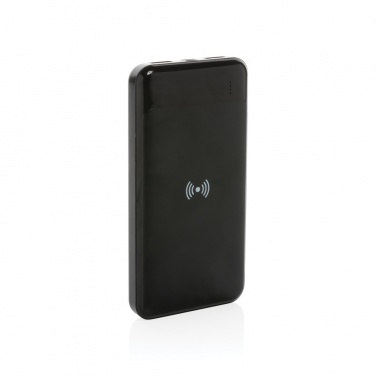 Logotrade promotional giveaway picture of: RCS standard recycled plastic wireless powerbank