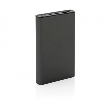 Logotrade promotional gift image of: Terra RCS recycled aluminium powerbank 5.000 mAh