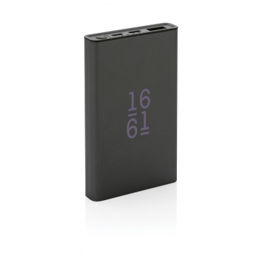 Logotrade business gift image of: Terra RCS recycled aluminium powerbank 5.000 mAh