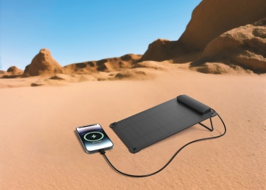 Logotrade promotional gift picture of: Solarpulse rplastic portable solar panel 5W