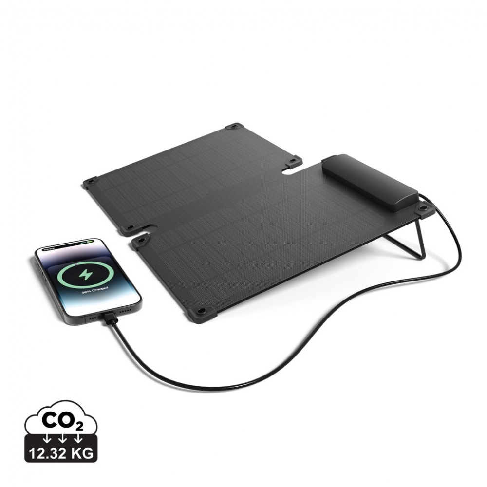 Logotrade promotional gift image of: Solarpulse rplastic portable Solar panel 10W