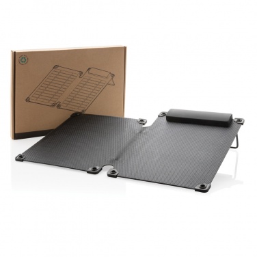 Logo trade promotional items image of: Solarpulse rplastic portable Solar panel 10W