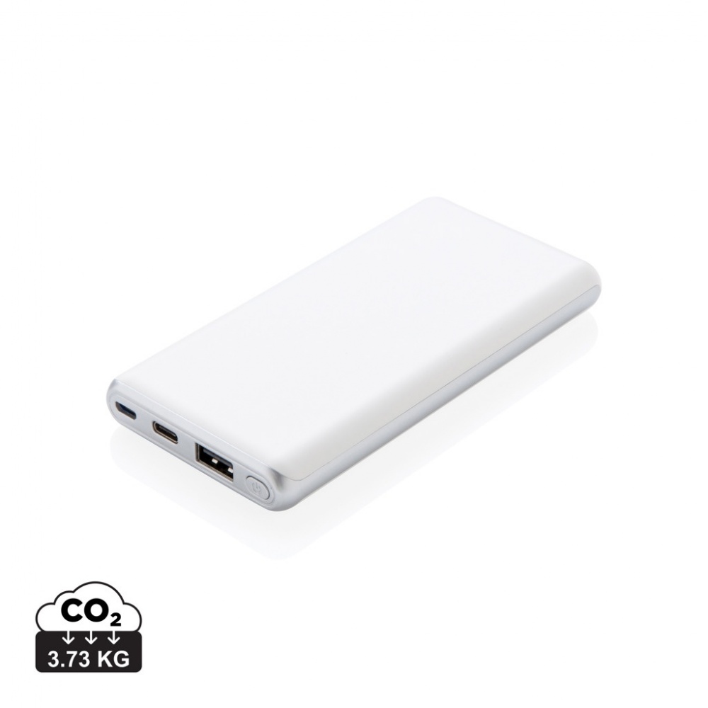 Logo trade corporate gifts image of: Ultra fast 10.000 mAh powerbank with PD