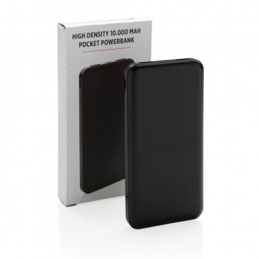 Logo trade corporate gift photo of: High Density 10.000 mAh Pocket Powerbank