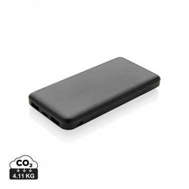 Logo trade promotional giveaway photo of: High Density 10.000 mAh Pocket Powerbank