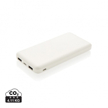 Logo trade promotional products image of: High Density 10.000 mAh Pocket Powerbank