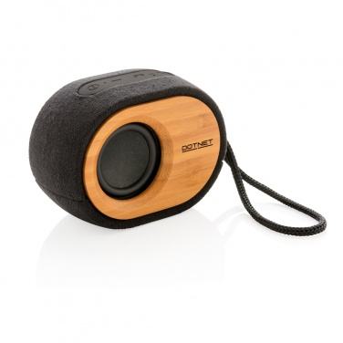 Logo trade promotional gifts image of: Bamboo X  speaker