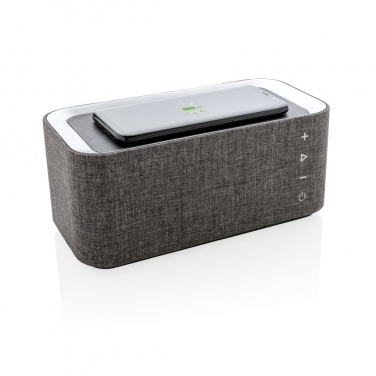 Logo trade advertising products picture of: Vogue wireless charging speaker