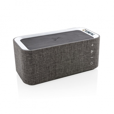 Logotrade promotional item image of: Vogue wireless charging speaker