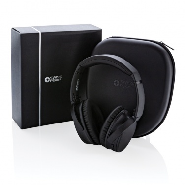 Logo trade corporate gift photo of: Swiss Peak ANC headphone