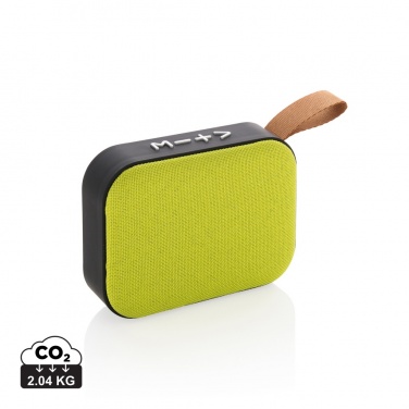 Logo trade advertising product photo of: Fabric trend speaker