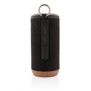 Logotrade promotional gift picture of: Baia 10W wireless speaker, cork