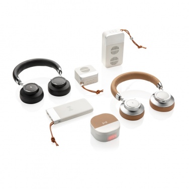 Logo trade business gifts image of: Aria Wireless Comfort Headphones