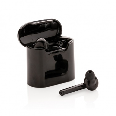 Logo trade promotional gifts image of: Liberty wireless earbuds in charging case