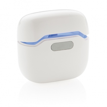 Logo trade promotional gift photo of: TWS earbuds in UV-C sterilising charging case