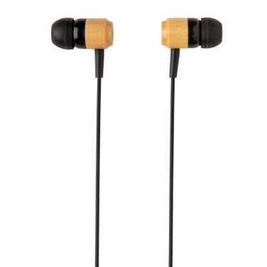 Logotrade corporate gifts photo of: Bamboo wireless earbuds