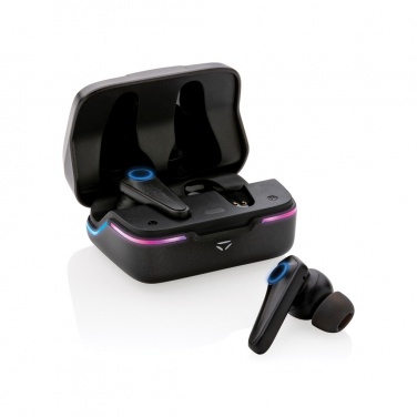 Logotrade promotional item picture of: RGB gaming earbuds with ENC