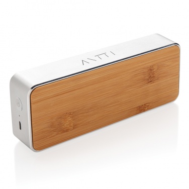 Logotrade promotional merchandise photo of: Nevada Bamboo 3W wireless speaker