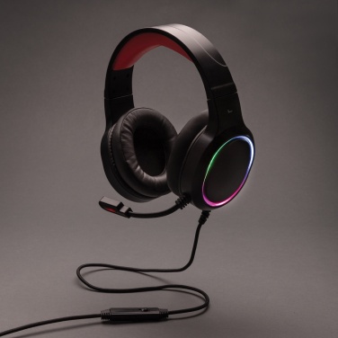 Logo trade advertising products image of: RGB gaming headset