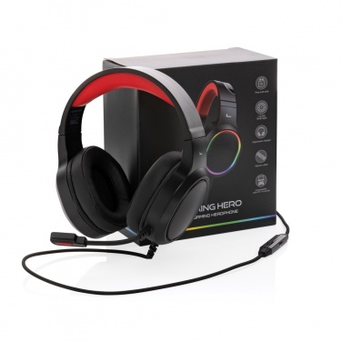 Logotrade promotional merchandise picture of: RGB gaming headset