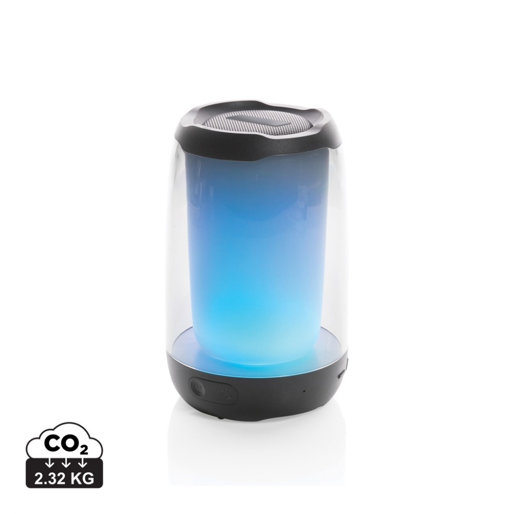 Logotrade promotional merchandise picture of: RCS recycled plastic Lightboom 5W speaker