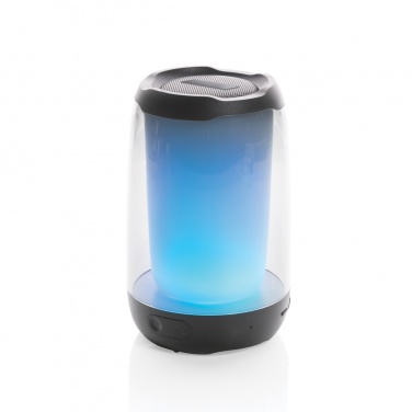 Logo trade corporate gift photo of: RCS recycled plastic Lightboom 5W speaker