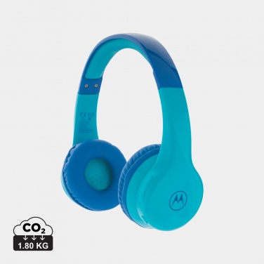 Logo trade promotional products image of: Motorola JR 300 kids wireless safety headphone