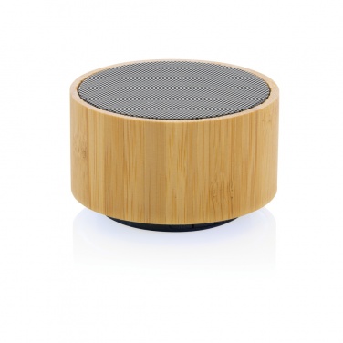 Logotrade promotional giveaway picture of: RCS recycled plastic and bamboo 3W wireless speaker