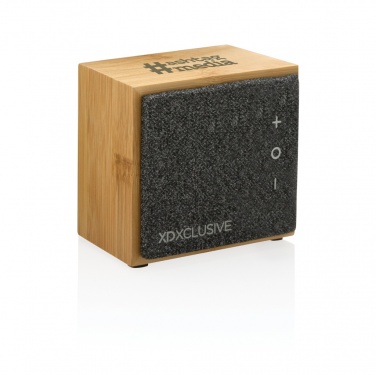 Logotrade promotional giveaway image of: Wynn 5W bamboo wireless speaker