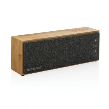 Logo trade promotional merchandise image of: Wynn 10W bamboo wireless speaker