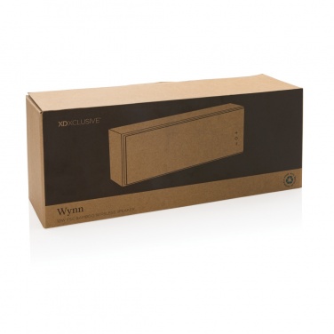 Logotrade corporate gifts photo of: Wynn 10W bamboo wireless speaker