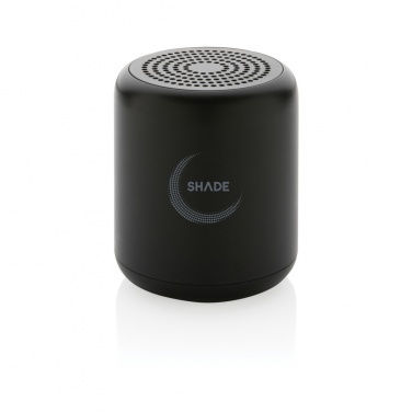 Logo trade promotional product photo of: RCS certified recycled plastic 5W Wireless speaker