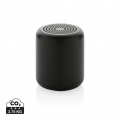 RCS certified recycled plastic 5W Wireless speaker, black