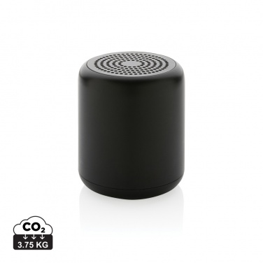 Logo trade promotional giveaways image of: RCS certified recycled plastic 5W Wireless speaker