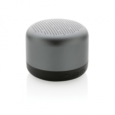 Logo trade promotional giveaways picture of: Terra RCS recycled aluminium 5W wireless speaker