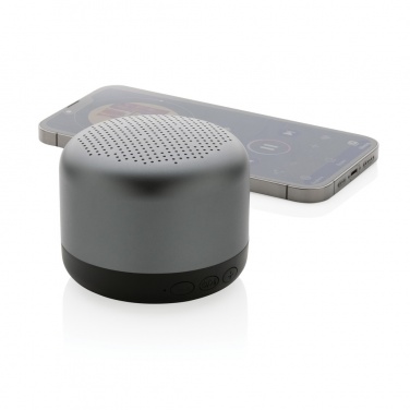 Logo trade promotional gifts picture of: Terra RCS recycled aluminium 5W wireless speaker