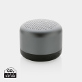 Terra RCS recycled aluminium 5W wireless speaker, grey