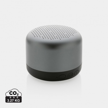 Logotrade promotional merchandise photo of: Terra RCS recycled aluminium 5W wireless speaker