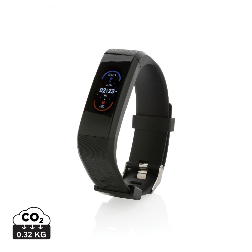 Logotrade promotional item picture of: RCS recycled TPU Sense Fit with heart rate monitor